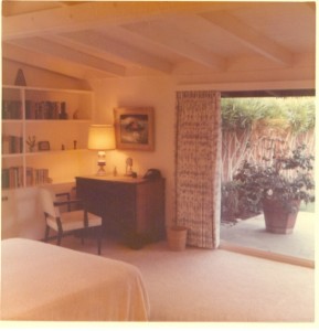 Malibu House - Krishnaji's bedroom