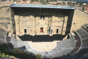 Roman Amphitheater in Orange, France